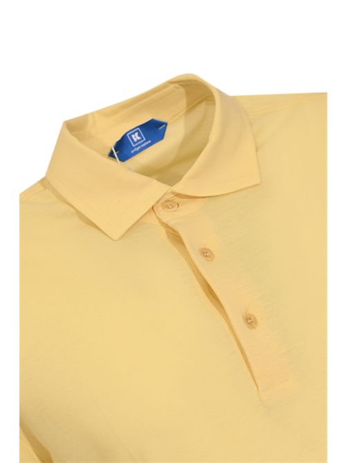 Polo Positano in maglia di cotone Giallo KIRED | WPOSI W8321004